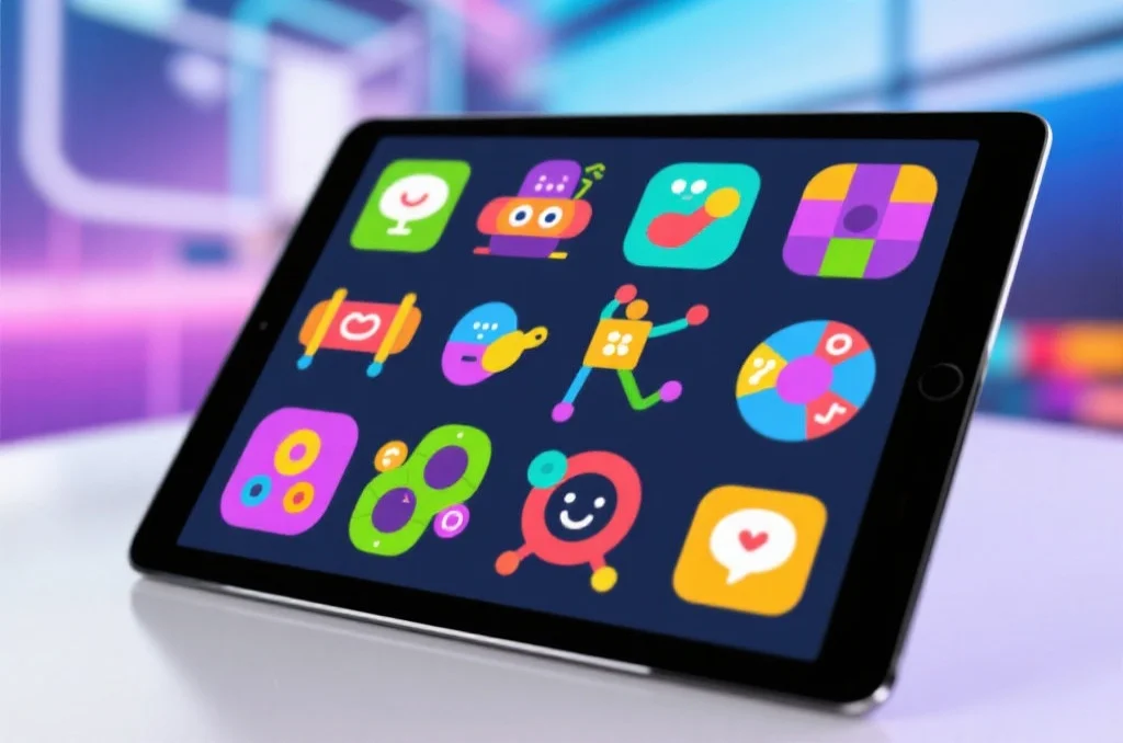 先锋娱乐应用中丰富多彩的休闲游戏和互动活动图标